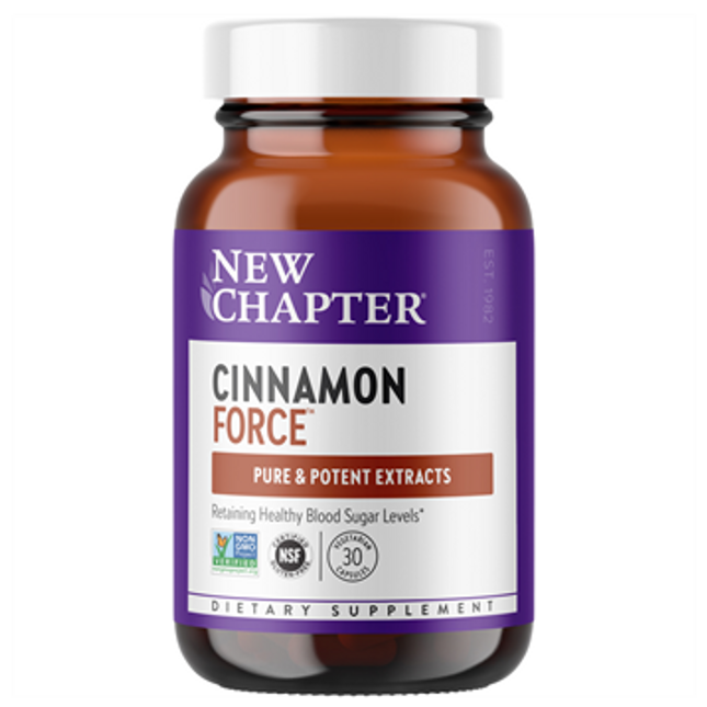 New Chapter Cinnamon Force 30 liquid vegcaps