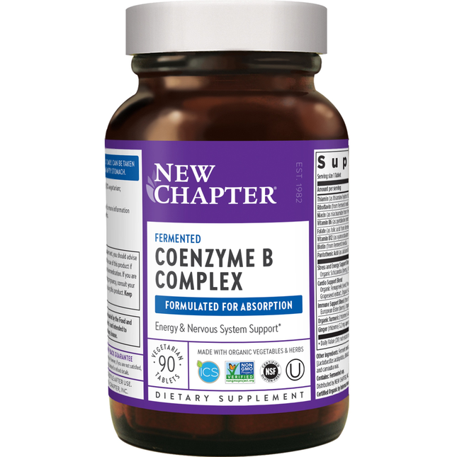 New Chapter Coenzyme B Complex 90 veg tabs