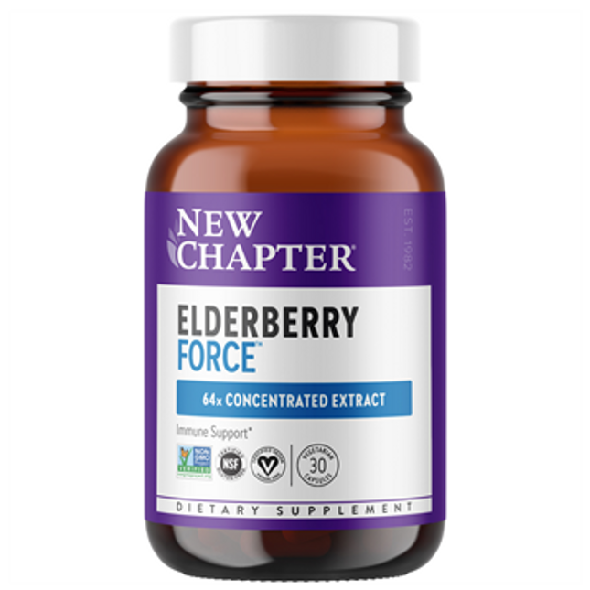 New Chapter Elderberry Force 30 vegcaps