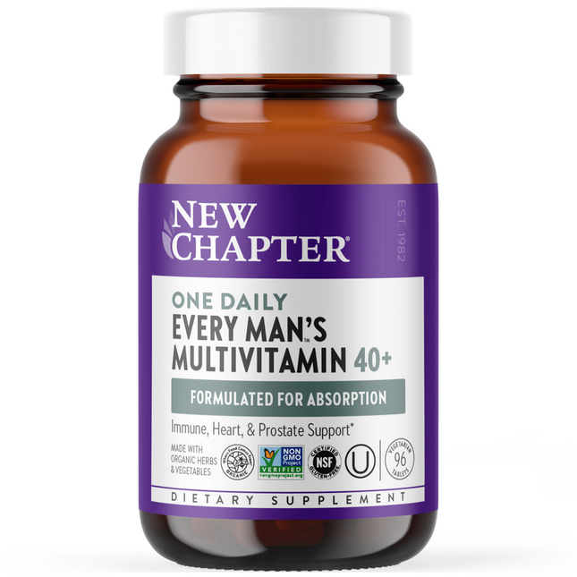 New Chapter Every Man's One Daily 40+ 96 tabs