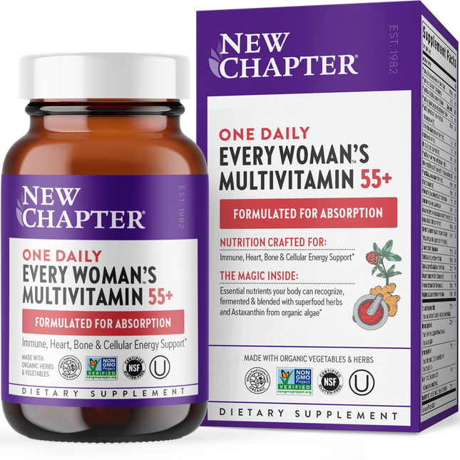 New Chapter Every Womans One Daily 55+ 72 tabs