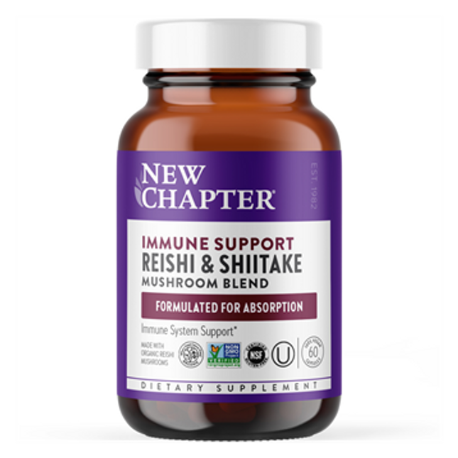 New Chapter Immune Support Reishi & Shitake 60 caps