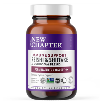 New Chapter Immune Support Reishi&Shiitake 120 vcaps