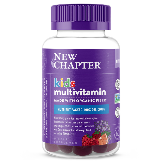 New Chapter Kid's Multivitamin Gummies 60 ct