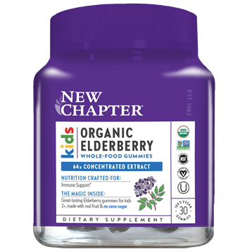 New Chapter Kids Organic Elderberry Gummies 30 ct