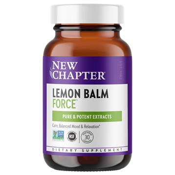 New Chapter Lemon Balm Force 30 liquid vegcaps