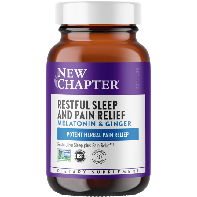 New Chapter Restful Sleep + Pain 30 caps