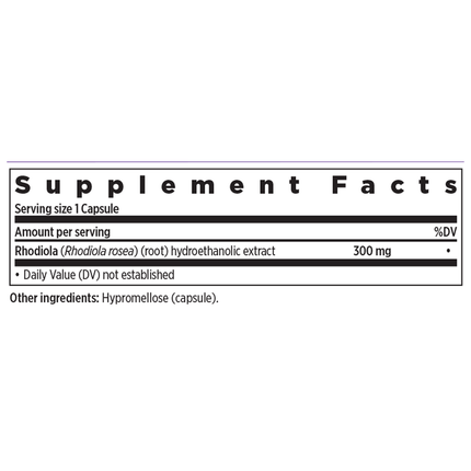 New Chapter Rhoidolaforce 300 30 vcaps Supplement Facts