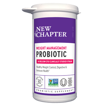 New Chapter Weight Management Probiotic 30 vegcaps