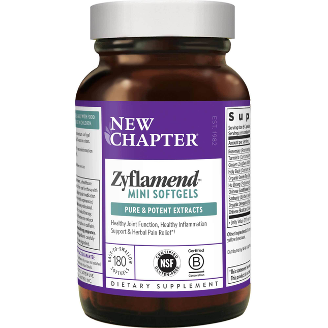 New Chapter Zyflamend Wholebody Mini Softgels 180SG