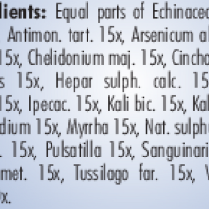 Newton Pro BronCare 1 oz Supplement Facts 