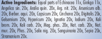 Newton Pro PRO Distress Mood Sadness 1 fl oz Supplement Facts 