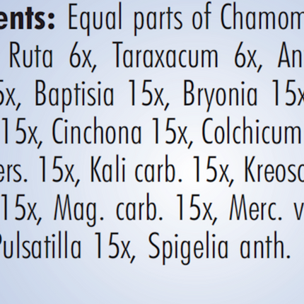 Newton Pro PRO Gas~Indigestion 1 oz Supplement Facts