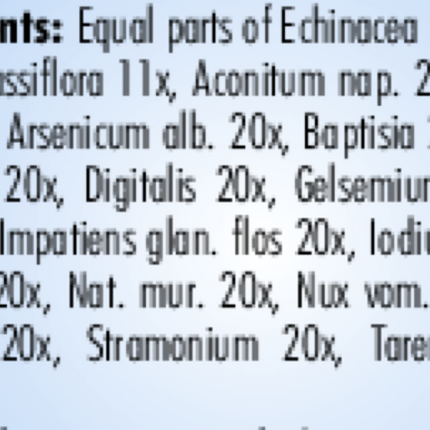 Newton Pro PRO Hyperactivity~Mental Focus 1oz Supplement Facts 