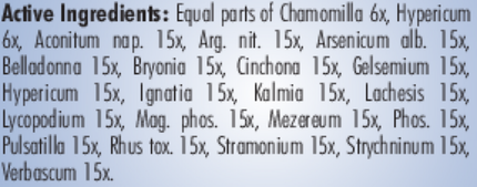 Newton Pro PRO Neuro-Care 1 oz Supplement Facts