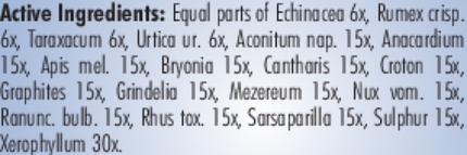 Newton Pro PRO Poison Ivy 1 oz Supplement Facts 