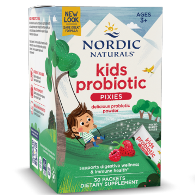 Nordic Naturals Kids Probiotic Pixies Rad Berry 30 pkts