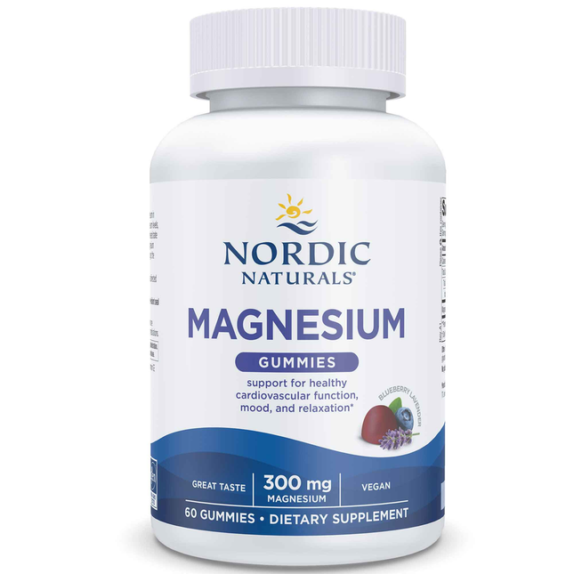 Nordic Naturals Magnesium Gummies 60 ct