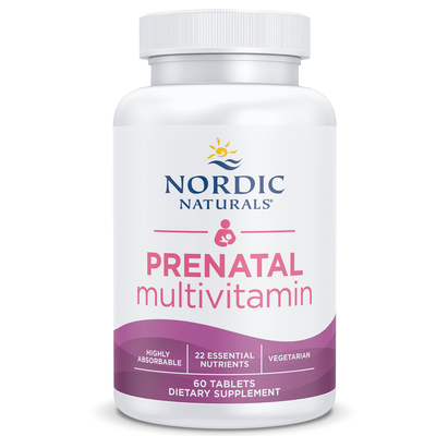Nordic Naturals Prenatal Multivitamin 60 tabs