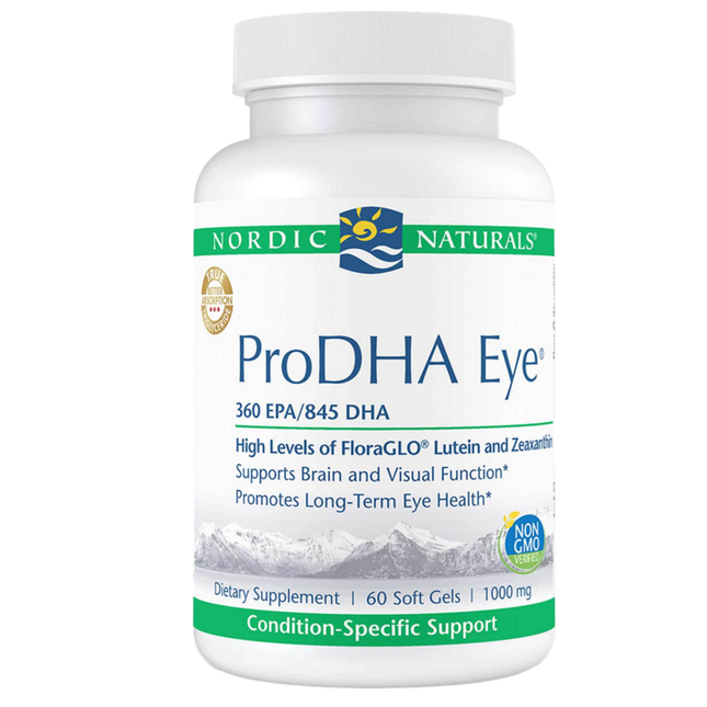 Nordic Naturals ProDHA Eye 1000 mg 60 gels