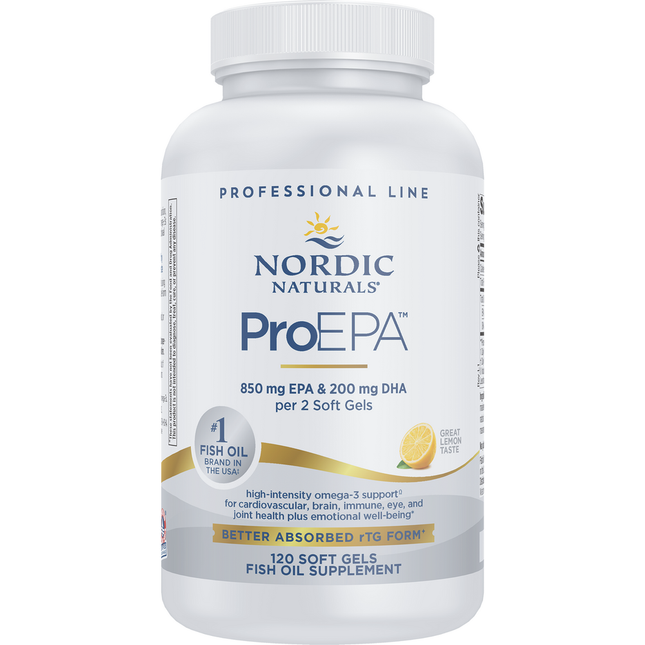 Nordic Naturals ProEPA (Lemon Flavor) 120 gels