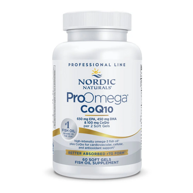Nordic Naturals ProOmega CoQ10 1000 mg 60 gels