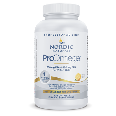 Nordic Naturals ProOmega Lemon 120 gels