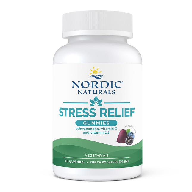 Nordic Naturals Stress Relief Gummies 40 ct