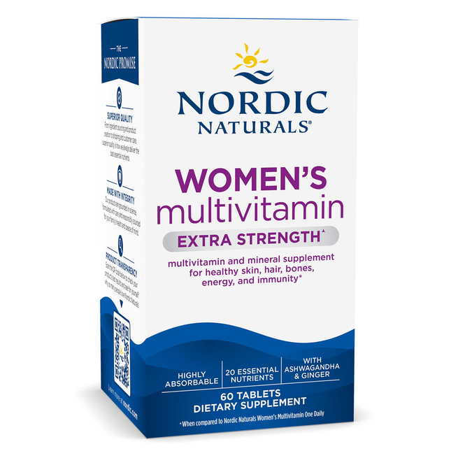 Nordic Naturals Women's Multi Extra Strength 60 tabs