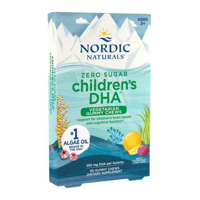 Nordic Naturals Zero Sugar Children's DHA Veg 30c