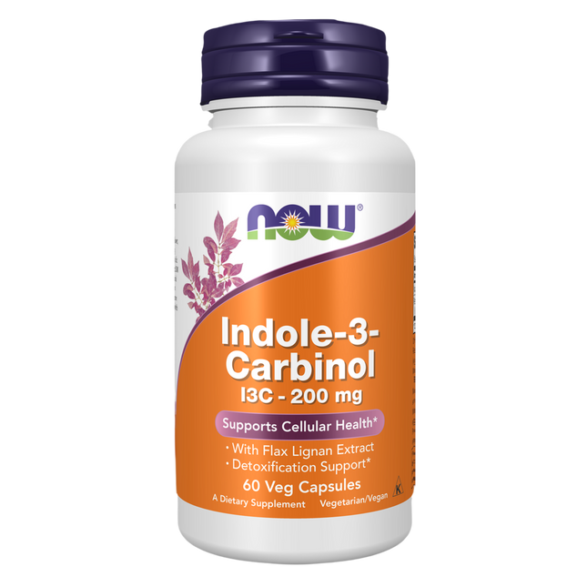 Now Indole-3-Carbinol 200 mg 60 vcaps