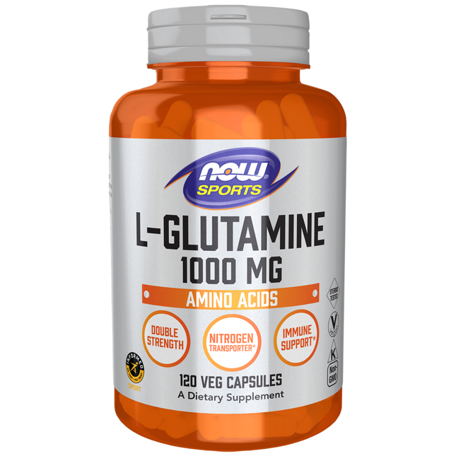 Now L-Glutamine 1000mg 120 caps
