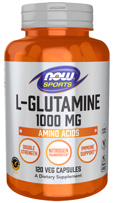 Now L-Glutamine 1000mg 120 caps
