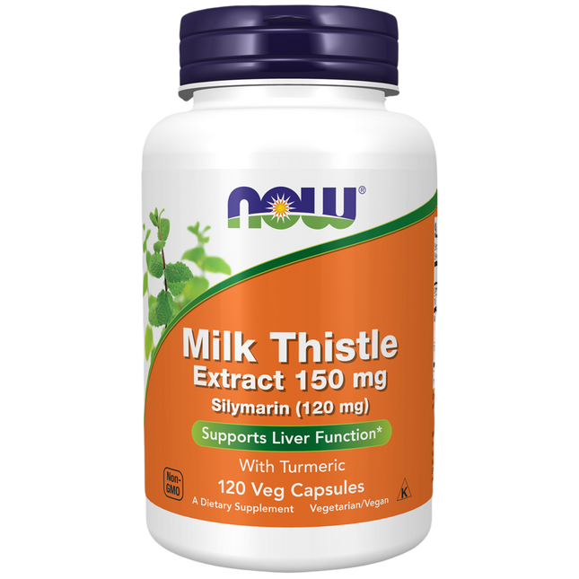 Now Silymarin Milk Thistle 150mg 120 caps