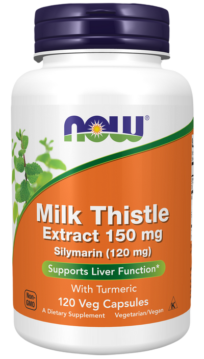 Now Silymarin Milk Thistle 150mg 120 caps