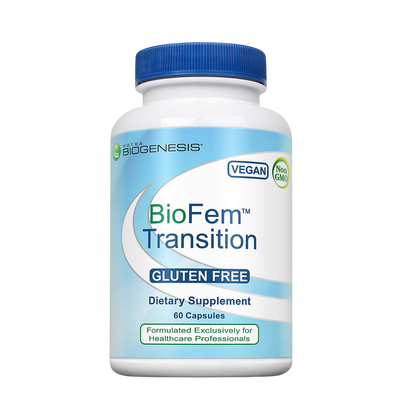 Nutra BioGenesis BioFem Transition 60 vegcaps Supplement Facts 