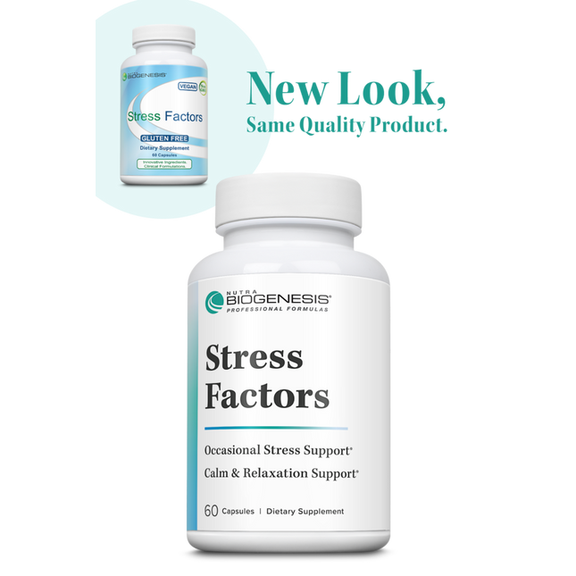 Nutra BioGenesis Stress Factors 60 vcaps