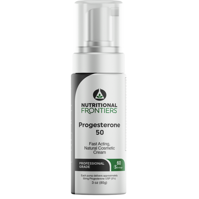 Nutritional Frontiers Progesterone 50 Cream 3 ounce