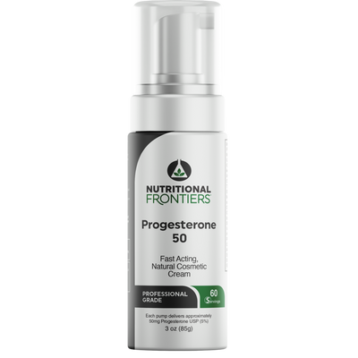 Nutritional Frontiers Progesterone 50 Cream 3 ounce