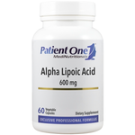Patient One Alpha Lipoic Acid 600 mg 60 vegcaps