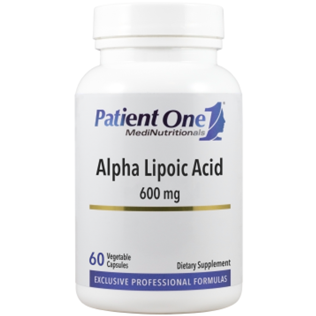 Patient One Alpha Lipoic Acid 600 mg 60 vegcaps