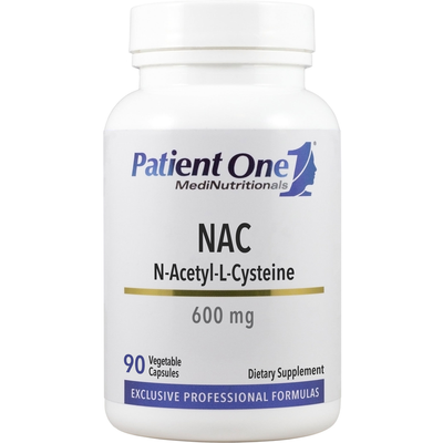 Patient One MediNutritionals NAC N-Acetyl-L-Cysteine 600mg 90 caps