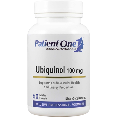 Patient One MediNutritionals Ubiquinol 100mg 60 caps