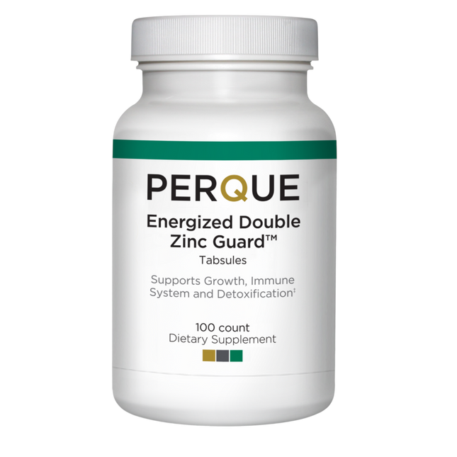 Perque Energized Double Zinc Guard 100 tabs