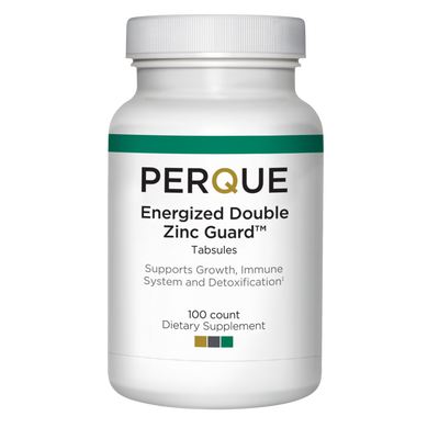 Perque Energized Double Zinc Guard 100 tabs