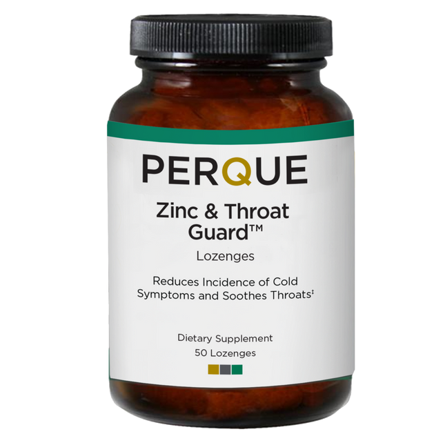 Perque Zinc+Throat Guard Lozenges 50 loz