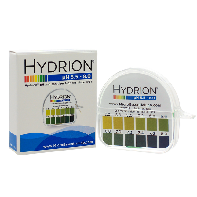 Perque pH Hydrion Papers (5.5-8.0) 1 roll