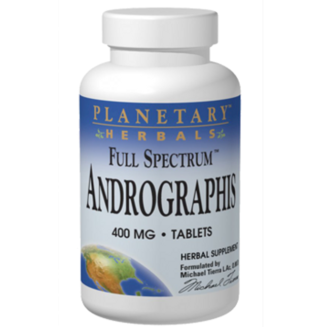 Planetary Herbals Andrographis 400mg 120 tabs