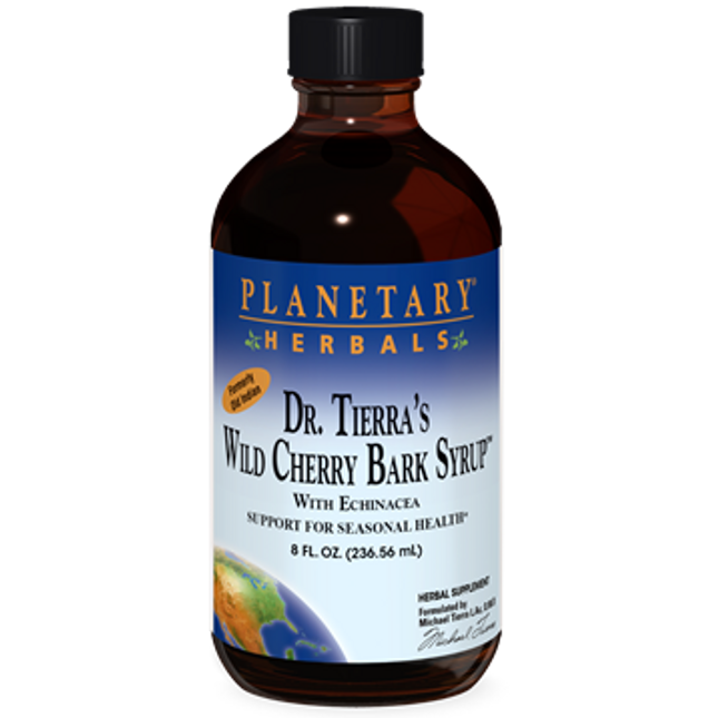 Planetary Herbals Dr. Tierra's Wild Cherry Bark Syrup 8oz