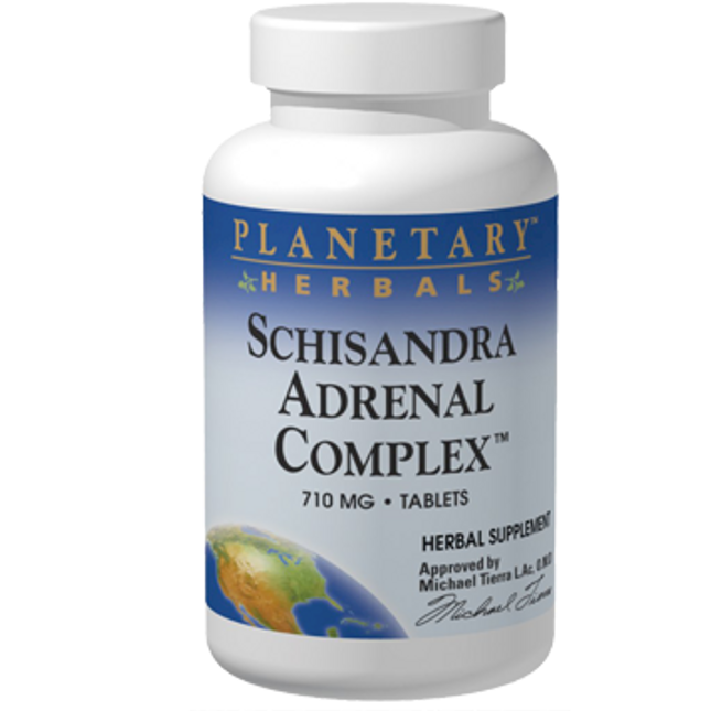 Planetary Herbals Schisandra Adrenal Complex 120 tabs